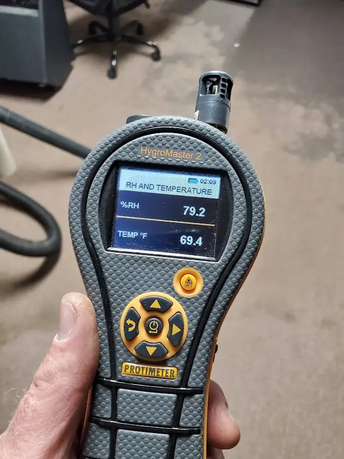 Moisture meter humidity assessment for Mold Remediation & Removal in West Haverstraw